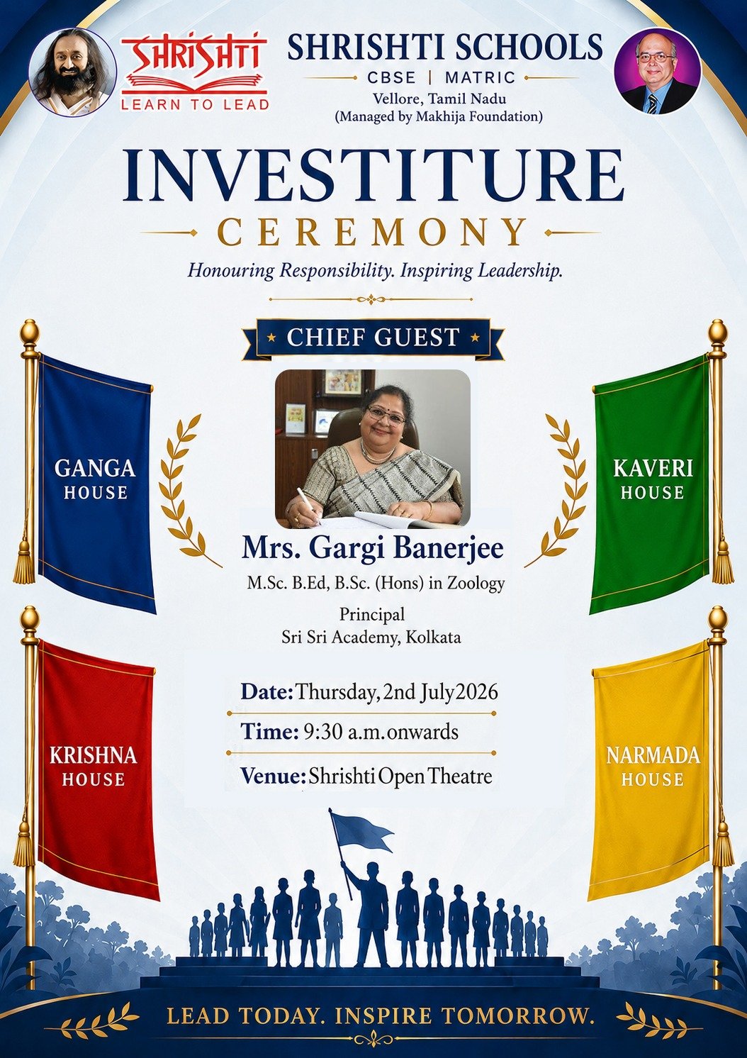 INVESTITURE CEREMONY-Honouring Responsibility Inspiring Ledearship